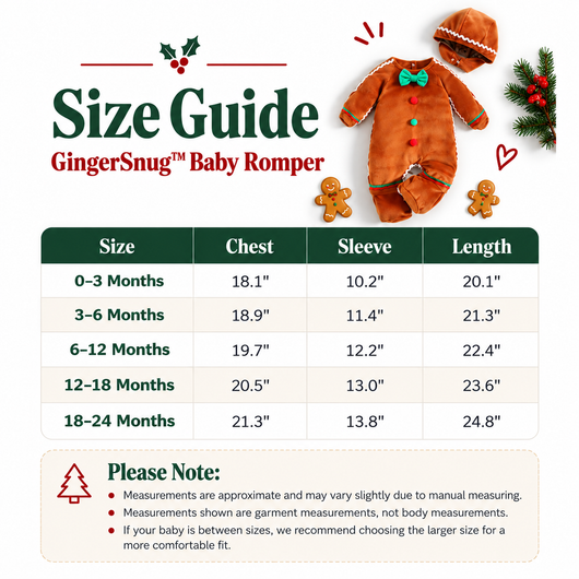 GingerSnug™ Baby Romper